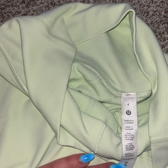 Lululemon align high rise pant 25”, Color Palm court - Picture 4 of 6